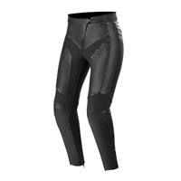 Alpinestars Vika V2 Pantalon En Cuir Pour Femme Noir