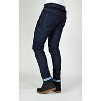 Jeans Bull-it Bobber 2 Raw Skinny Short Blu Scuro - 3