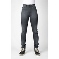 Jeans Femme Bull-It Elara Slim Short gris - 2