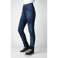 Jeans Donna Bull-it Horizon Straight Short Blu Donna