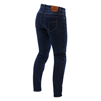 Jeans Dainese 5-pocket Slim Curvy Short Femme Noir
