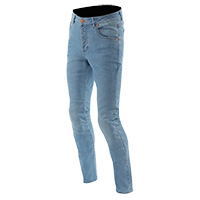 Dainese 5-pocket Denim Slim Pants Light Blue