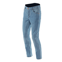 Dainese 5-pocket Denim Slim Short Jeans Light Blue