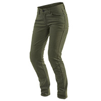 Jeans Dama Dainese Classic Slim olive