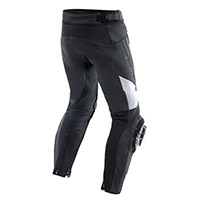 Dainese Delta 4 Leather Pants Black White