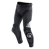 Dainese Delta 4 Lederhose schwarz weiss