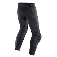 Pantalón de cuero Dainese Delta 4 S/T negro blanco