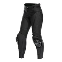 Pantalon en cuir Dainese Delta 4 Wmn noir