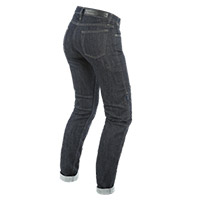 Jeans Dama Dainese Denim Slim azul