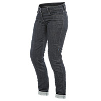 Jeans Dama Dainese Denim Slim azul