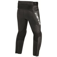 Pantalón Dainese Misano de cuero negro