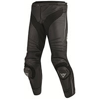 Pantalón de cuero Dainese Misano Rojo