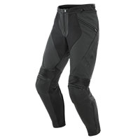 Dainese Pony 3 Perforated Leather Pants Black