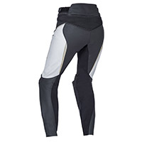 Ixon Trinity Lady Leather Pant White Black Gold
