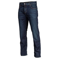 Jeans Klim Unlimited Straight Stretch cobalto