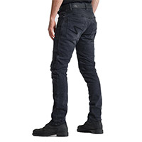 Jeans Pando Moto Karl Devil 9 noir - 2
