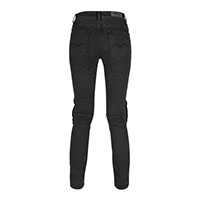 Jeans de mujer Replay Biker Hyperflex WT887 negro - 2