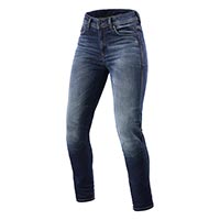 Jean Court Rev'it Marley Sk Femme Bleu Moyen