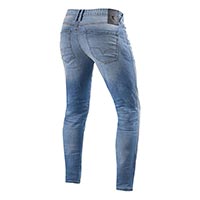 Jeans Rev'it Piston 2 Sk Azzurro - img 2