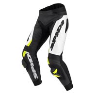 Pantaloni Pelle Spidi Rr Pro Warrior Giallo Nero