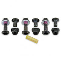 BOLT CROWN SCREW KIT JAPAN BLACK GALVANIZED