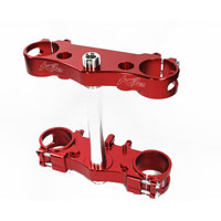 Piastre Forcella Kite Yamaha Wrf 250 10/11 Wrf 450 12/16 Yz 125 15/16 Rosso