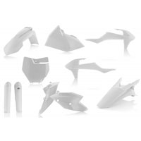 Acerbis Plastic Full Kits Ktm Sx - Sx-f 16/18 White