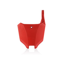 Acerbis Front Honda Crf Number Holder Red