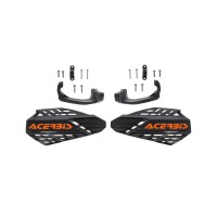 Acerbis Linear Vented Handguards Black Orange