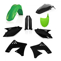 Acerbis Plastics Kit Kxf 250 09-12 Black Green