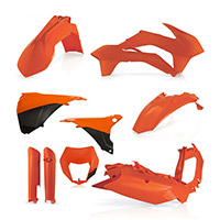 Kit Plastiche Acerbis Exc/exc-f 2014 Arancio