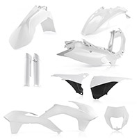 Acerbis Plastic Kits Exc/exc-f 2014 White Black