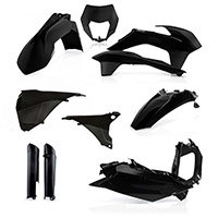 Kits de plástico Acerbis EXC / EXC-F 2014 negro