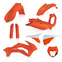 Kits de plástico Acerbis EXC / EXC-F 2016 naranja