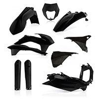 Kits de plástico Acerbis EXC / EXC-F 2016 negro