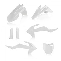 Kit Plastiche Acerbis Sx 65 16 Bianco