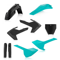 Kit Plastique Acerbis Husqvarna Tc/fc 16 Noir Vert