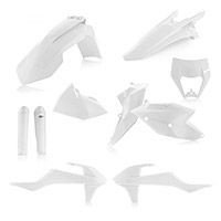 Acerbis Exc/exc-f 2017 Plastics Kit White