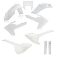 Kit Plasticos Acerbis Husqvarna TE / FE 17 blanco