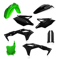 Kit Plastiques Acerbis Kxf 250 2017 Noir Vert