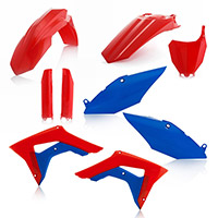 Kit Plastiques Acerbis Honda Crf 450 R 17 Rouge Bleu