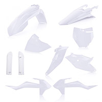 Acerbis Plastic Kit Ktm Sx 85 White2