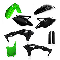 Kits plasticos Acerbis KXF 250 2018 negro verde