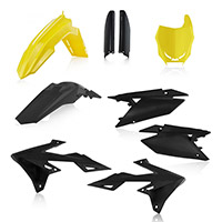 Kit Plastiques Acerbis Rmz 450 2018 Jaune Noir