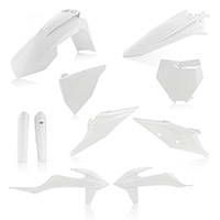 Kits de plástico Acerbis SX / SXF 2019 blanco