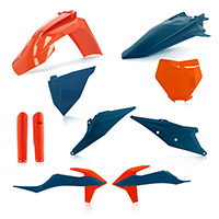 Kits de plástico Acerbis SX / SXF 2019 azul naranja