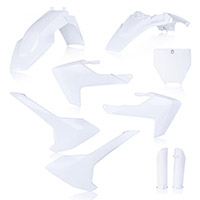 Acerbis Plastics Kit Tc 65 2019 White2