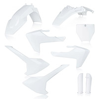 Kit Plastiche Acerbis Tc 65 2019 Bianco