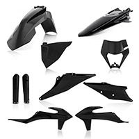 Kit Plastique Acerbis Exc/exc-f 2020 Noir