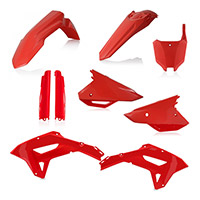 Acerbis Plastics Kit Honda Crf 450 Rx 21 Red